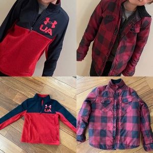 Buffalo Jacket & Under Armour fleece *bundle*